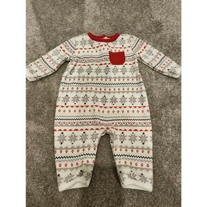 Gymboree Fair Isle Romper Sz 0-3M